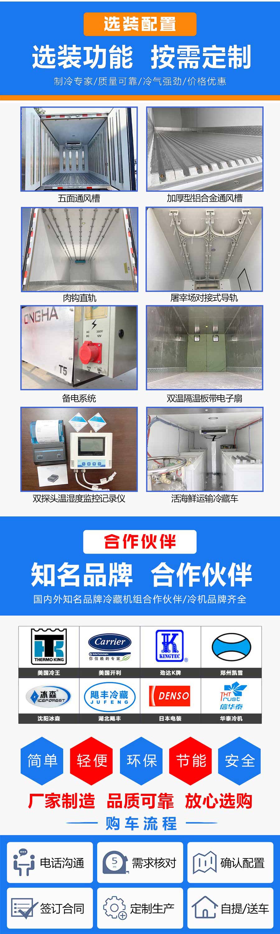 國六 奧馳3.1米冷藏車